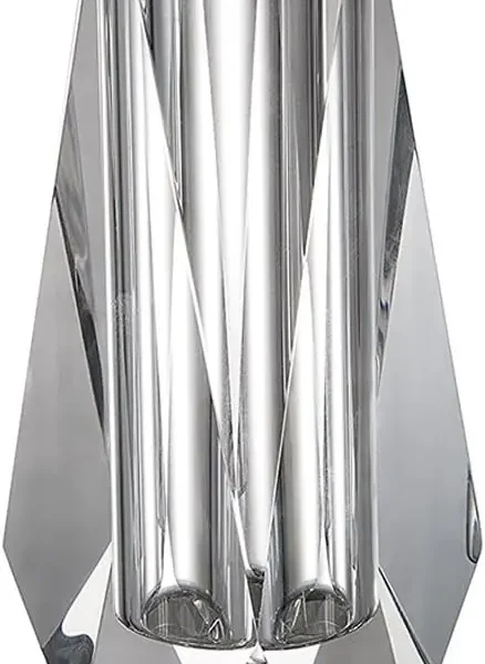 Crystal Flower Bud Vase 6.4 inch