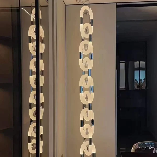 Nordic Designer Chain Hanging Lamps