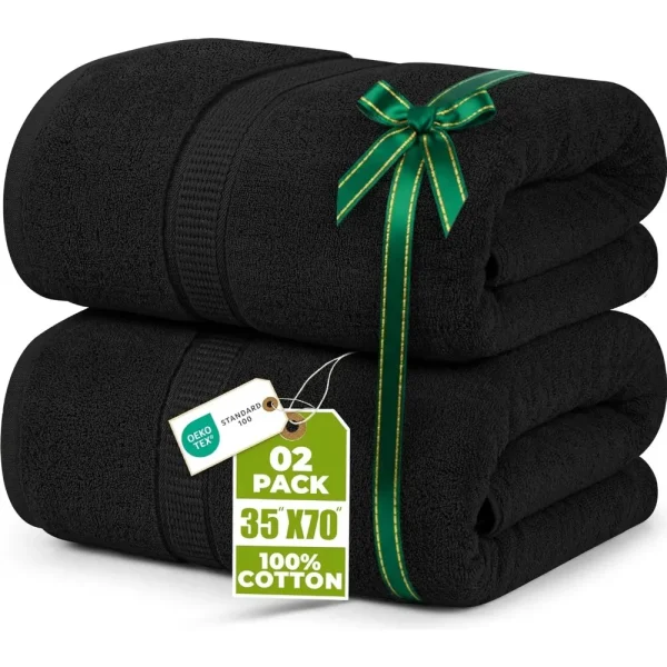 Extra Large Bath Towel Set 2-Piece, 35x70