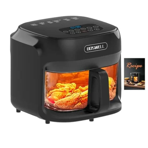 7.5QT Glass Air Fryer