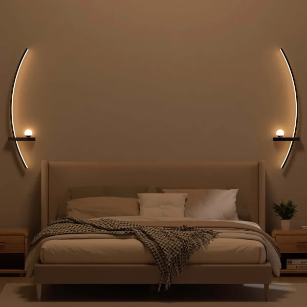 2pcs Modern Adjustable LED Wall Sconce